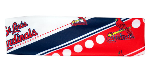 St. Louis Cardinals Stretch Patterned Headband