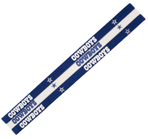 Dallas Cowboys Elastic Headbands