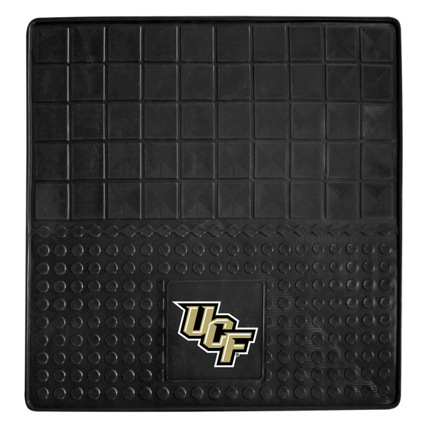 University of Central Florida - Central Florida Knights Heavy Duty Vinyl Cargo Mat UCF Primary Logo Black