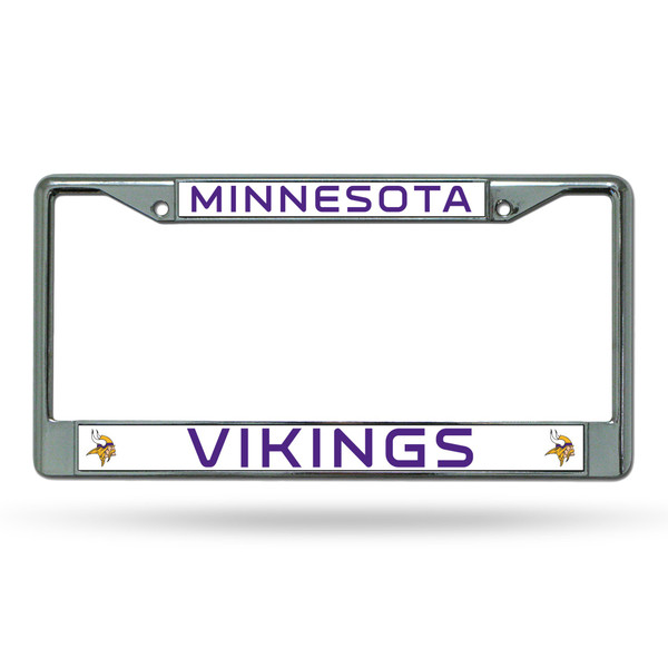 Minnesota Vikings Chrome License Plate Frame