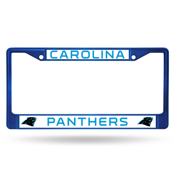 Carolina Panthers Colored License Plate Frame