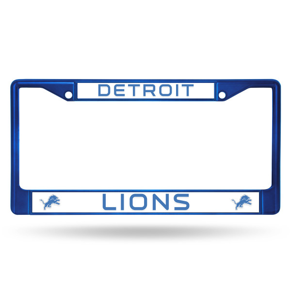 Detroit Lions Colored License Plate Frame