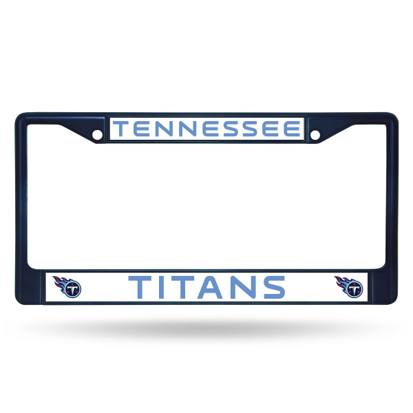Tennessee Titans Colored License Plate Frame Navy