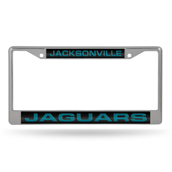 Jacksonville Jaguars Laser Chrome License Plate Frame