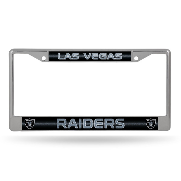 Las Vegas Raiders Bling Chrome License Plate Frame