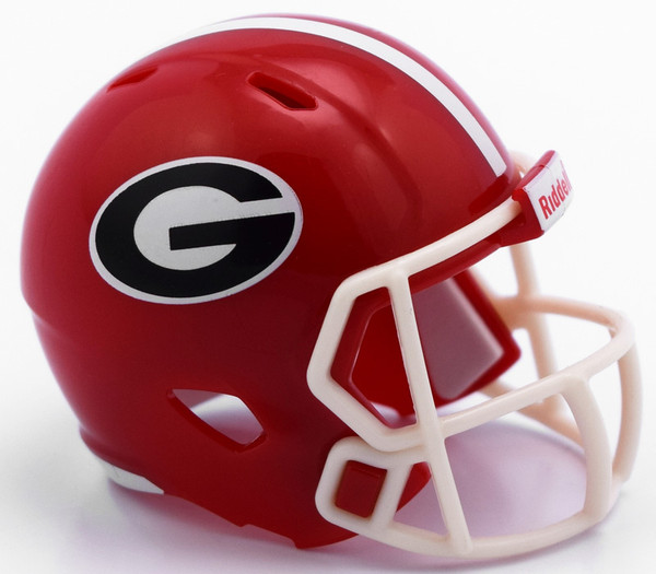 Georgia Bulldogs Helmet Riddell Pocket Pro Speed Style