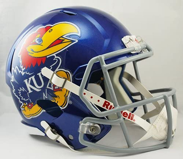 Kansas Jayhawks Deluxe Replica Speed Helmet