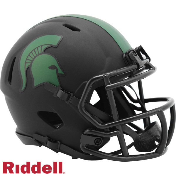 Michigan State Spartans Helmet Riddell Replica Mini Speed Style Eclipse Alternate