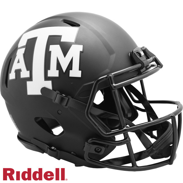 Texas A&M Aggies Helmet Riddell Authentic Full Size Speed Style Eclipse Alternate