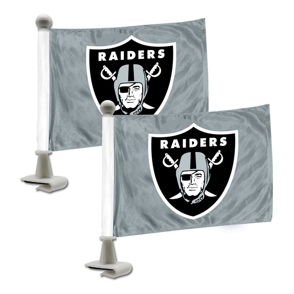 Las Vegas Raiders Ambassador Flags Raiders Primary Logo - Light Gray Flag Light Gray
