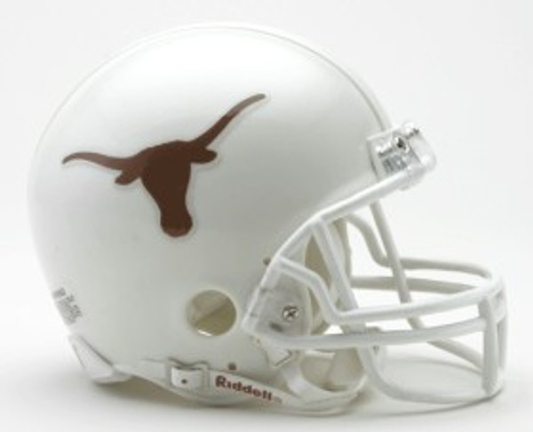 Texas Longhorns Replica Mini Helmet w/ Z2B Mask