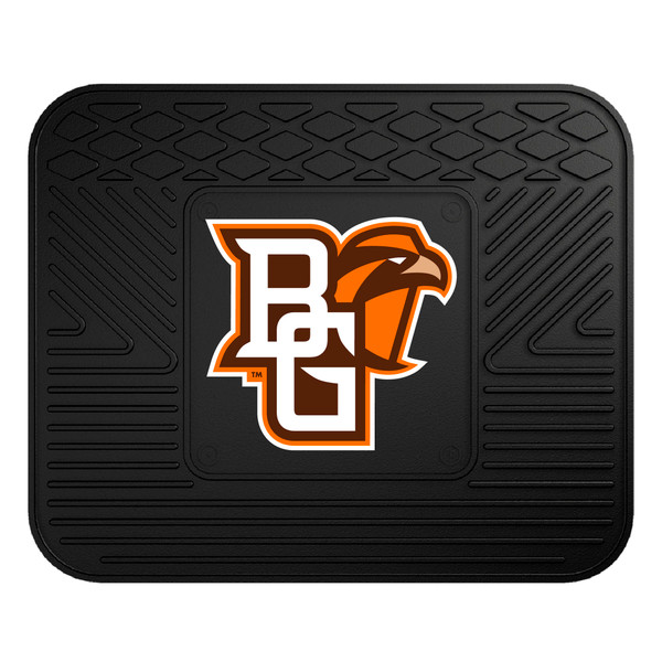 Bowling Green State University - Bowling Green Falcons Utility Mat Peekaboo Primary Logo Black