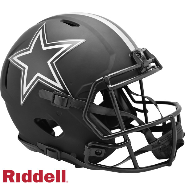 Dallas Cowboys Helmet Riddell Authentic Full Size Speed Style Eclipse Alternate