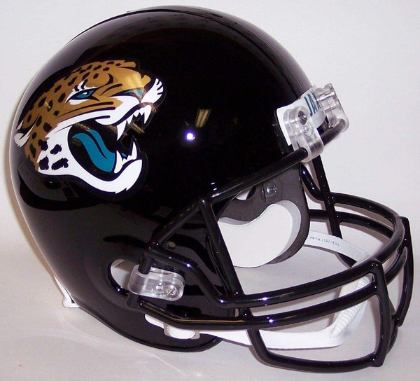 Jacksonville Jaguars Helmet Riddell Replica Full Size VSR4 Style 2018