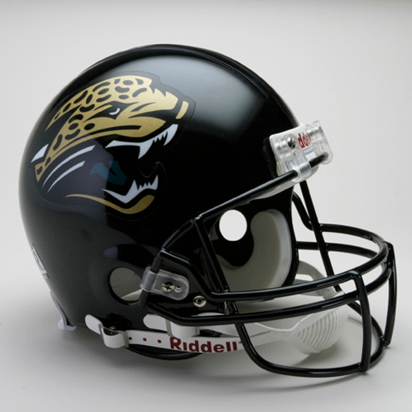 Jacksonville Jaguars Helmet Riddell Authentic Full Size VSR4 Style 1995-2012 Throwback