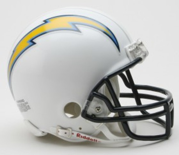 Los Angeles Chargers Helmet Riddell Replica Mini VSR4 Style