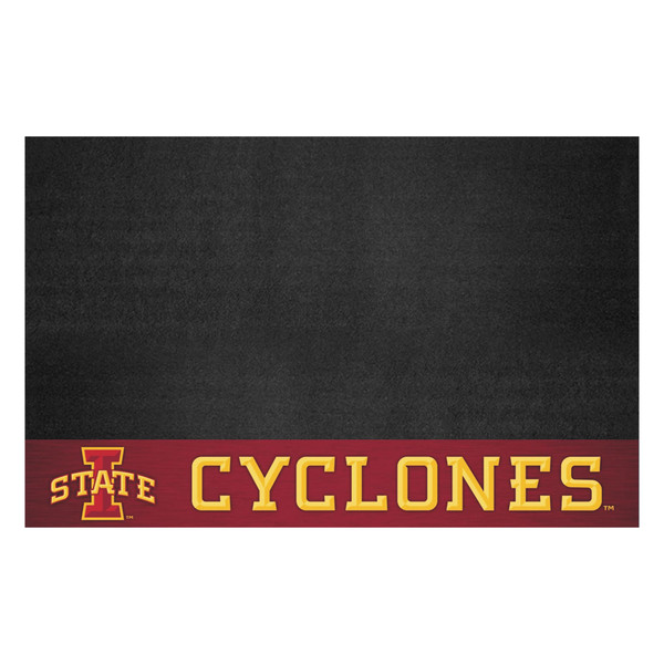 Iowa State University - Iowa State Cyclones Grill Mat I STATE Primary Logo and Wordmark Red