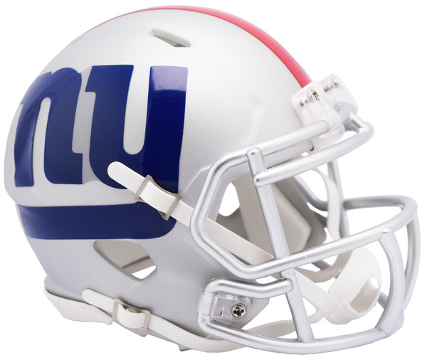 New York Giants Helmet Riddell Replica Mini Speed Style AMP Alternate