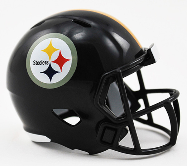 Pittsburgh Steelers Helmet Riddell Pocket Pro Speed Style