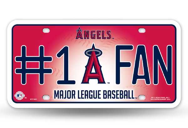 Los Angeles Angels License Plate - #1 Fan