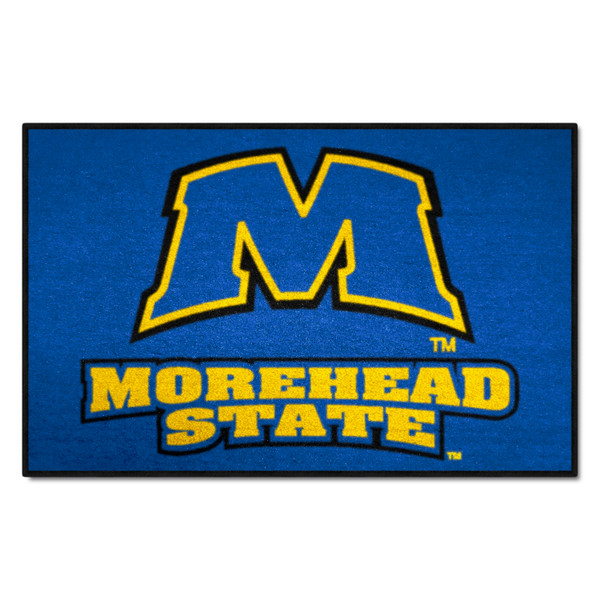 Morehead State University - Morehead State Eagles Starter Mat "Block M" Logo & Wordmark Blue