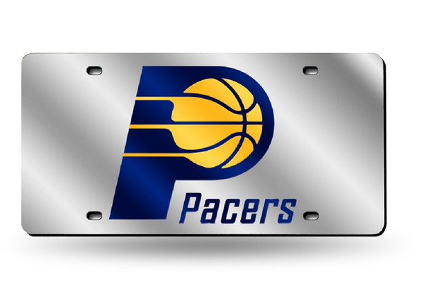 Indiana Pacers Silver Laser Tag