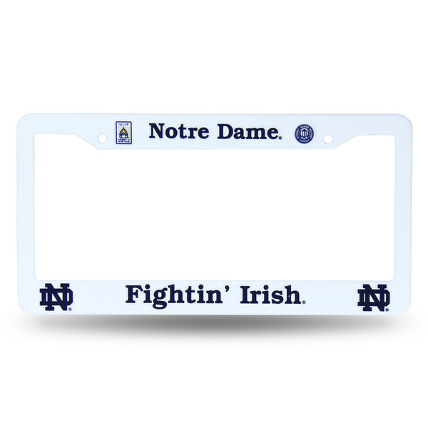 Notre Dame Fighting Irish Plastic License Plate Frame