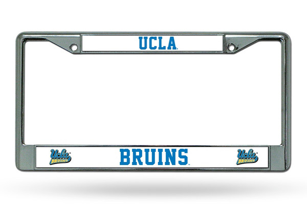 UCLA Bruins License Plate Frame Chrome Alternate