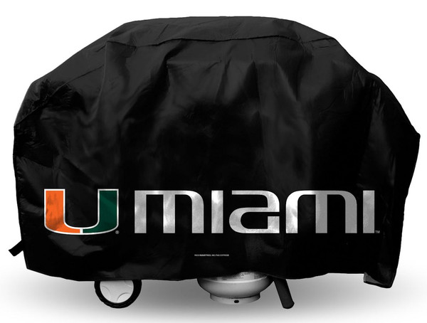 Miami Hurricanes Grill Cover Deluxe