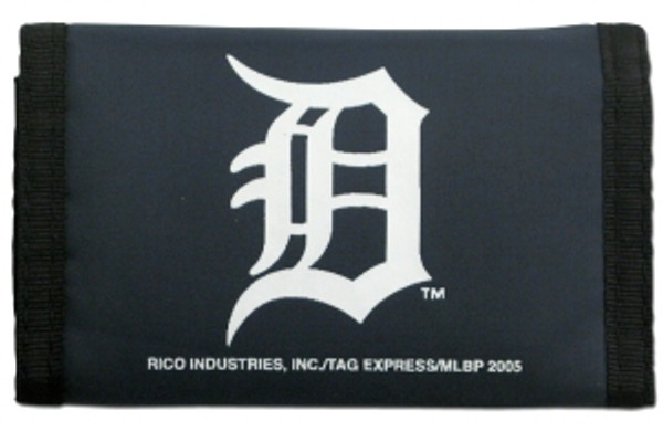 Detroit Tigers Wallet Nylon Trifold