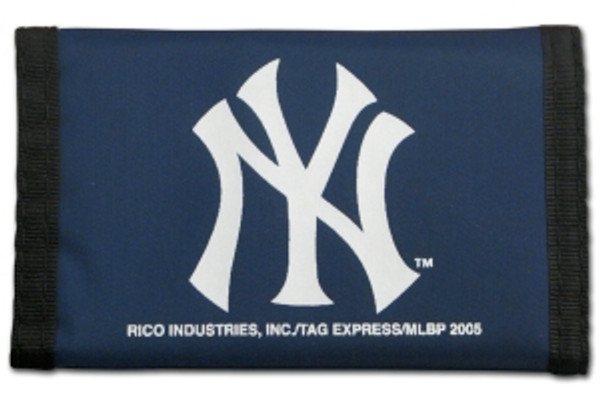 New York Yankees Wallet Nylon Trifold