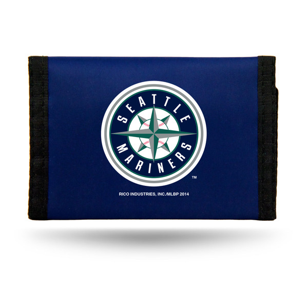 Seattle Mariners Wallet Nylon Trifold