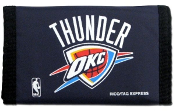 Oklahoma City Thunder Wallet Nylon Trifold