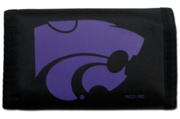 Kansas State Wildcats Wallet Nylon Trifold