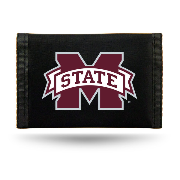 Mississippi State Bulldogs Wallet Nylon Trifold