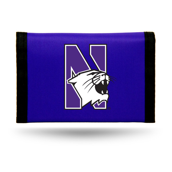 Northwestern Wildcats Wallet Nylon Trifold