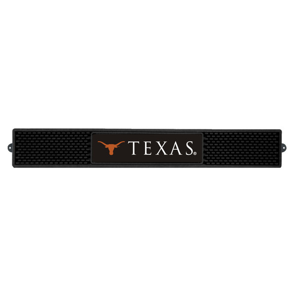 University of Texas - Texas Longhorns Drink Mat Longhorn Primary Logo and Wordmark Black