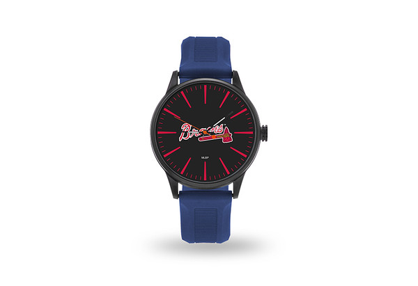 Atlanta Braves Watch Men's Cheer Style with Navy Watch Band