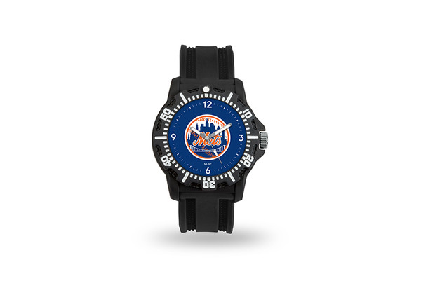 New York Mets Watch Men's Model 3 Style with Black Band