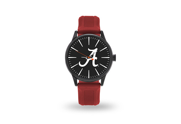 Alabama Crimson Tide Watch Men's Cheer Style with Maroon Watch Band