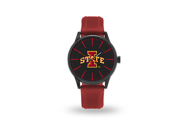 Iowa State Cyclones Watch Men's Cheer Style with Maroon Watch Band
