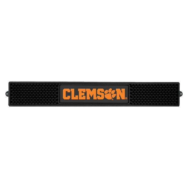 Clemson University - Clemson Tigers Drink Mat "Clemson" Wordmark Black