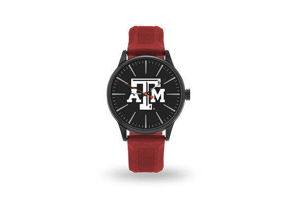 Texas A&M Aggies Watch Men's Cheer Style with Maroon Watch Band
