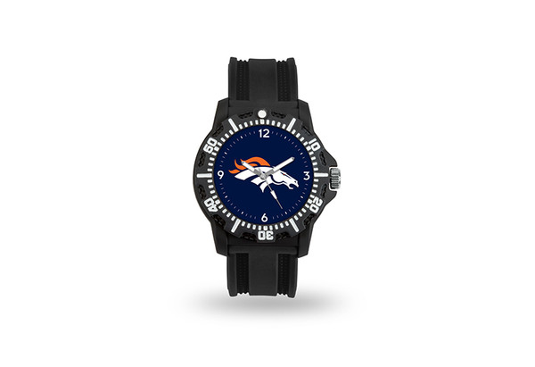 Denver Broncos Watch Men's Model 3 Style with Black Band