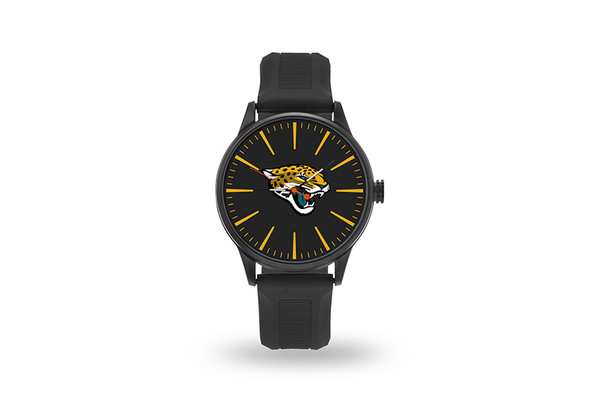 Jacksonville Jaguars Watch Men's Cheer Style with Black Watch Band