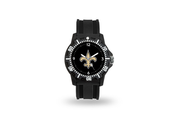New Orleans Saints Watch Men's Model 3 Style with Black Band