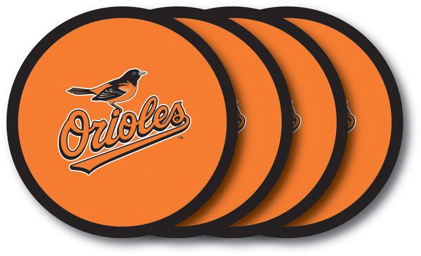 Baltimore Orioles Coaster Set - 4 Pack