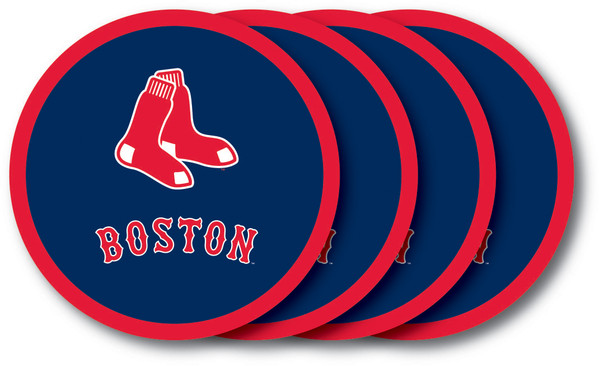 Boston Red Sox Coaster Set - 4 Pack