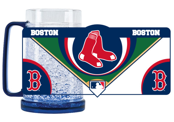Boston Red Sox Mug Crystal Freezer Style