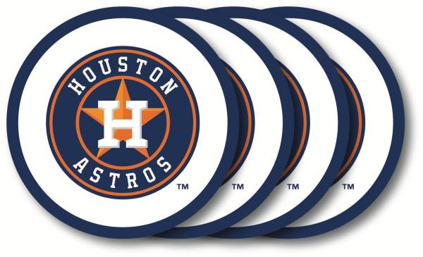 Houston Astros Coaster Set - 4 Pack